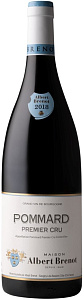 Красное Сухое Вино Albert Brenot Pommard 1-er Cru AOC 2018 г. 0.75 л