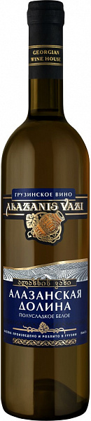Вино Алазанис Вази Алазанская Долина Белое 0.7 л