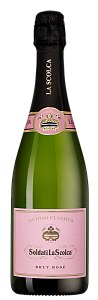 Розовое Брют Игристое вино Soldati La Scolca Brut Rose 2018 г. 0.75 л