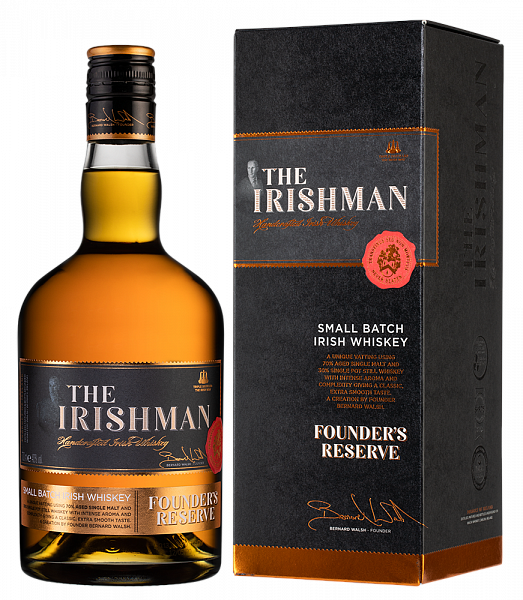 Виски The Irishman Founder's Reserve 0.7 л Gift Box