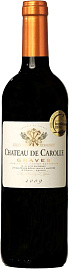 Вино Chateau de Carolle Graves AOC 0.75 л