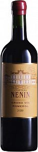 Красное Сухое Вино Chateau Nenin Pomerol AOC 2020 г. 0.75 л