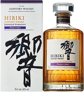 Виски Hibiki Japanese Harmony Master's Select 0.7 л в подарочной упаковке