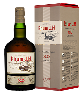 Ром Rhum J.M ХO 0.7 л в подарочной упаковке