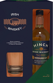 Виски Hinch Distillers Cut with glass 0.7 л Gift Box
