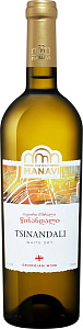 Белое Сухое Вино Chateau Manavi Tsinandali 0.75 л