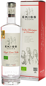 Водка Ekiss Single Estate 0.7 л в подарочной упаковке