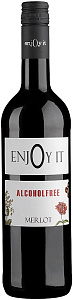 Красное Сухое Вино безалкогольное Peter Mertes enjOy it Merlot Alcohol Free 0.75 л