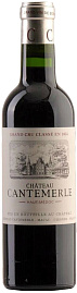 Вино Chateau Cantemerle 2015 г. 0.375 л