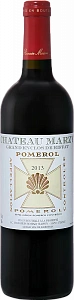 Красное Сухое Вино Chateau Marzy Pomerol 2020 г. 0.75 л