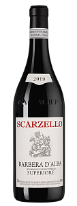 Красное Сухое Вино Barbera d'Alba Superiore Scarzello 0.75 л