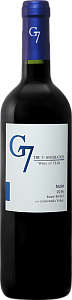 Красное Сухое Вино G7 Merlot 2020 г. 0.75 л