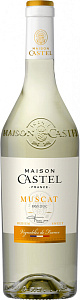 Белое Полусладкое Вино Maison Castel Muscat Medium Sweet Pays d'Oc IGP 0.75 л