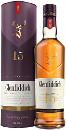 Виски Glenfiddich 15 Years Old 0.7 л в подарочной упаковке