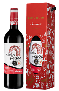Красное Сухое Вино Gran Feudo Crianza 0.75 л Gift Box