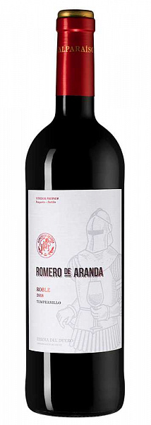 Вино Romero de Aranda Roble 2019 г. 0.75 л
