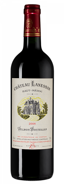Вино Chateau Lanessan 2008 г. 0.75 л