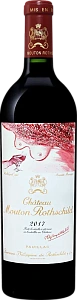 Красное Сухое Вино Chateau Mouton Rothschild 1er Grand Cru Classe Pauillac 2017 г. 0.75 л