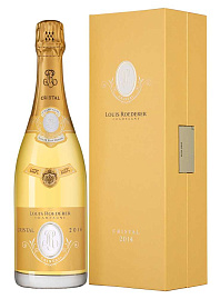 Шампанское Louis Roederer Cristal 2015 г. 0.75 л Gift Box