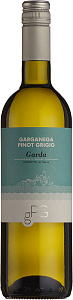 Белое Сухое Вино Garda DOC Garganega Pinot Grigio 2020 г. 0.75 л