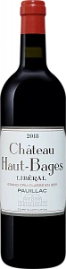 Красное Сухое Вино Chateau Haut-Bages Libеral Pauillac AOC 2018 г. 0.75 л