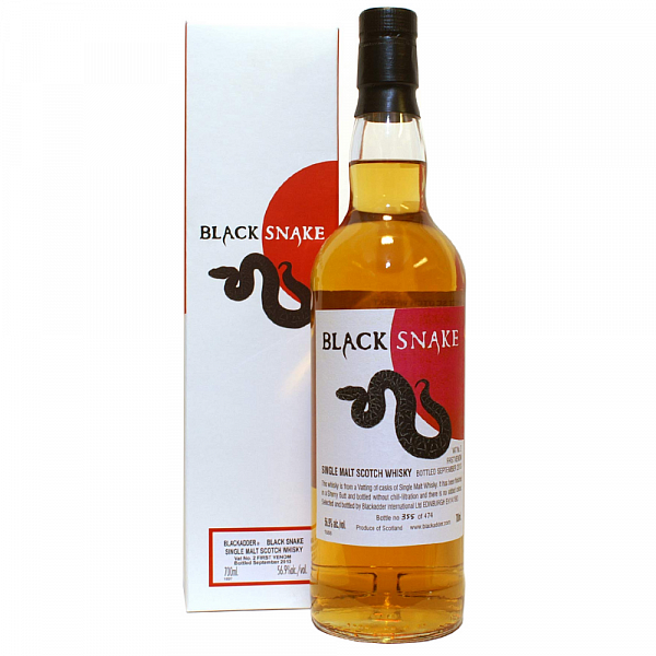 Виски Blackadder Black Snake Single Malt Scotch 0.7 л Gift Box