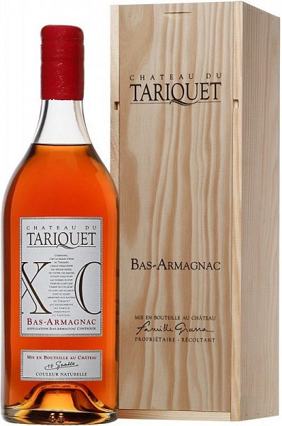 Арманьяк Bas-Armagnac Chateau du Tariquet XO 1.5 л Gift Box