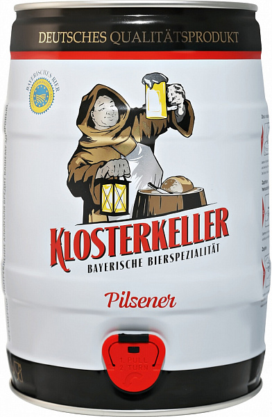 Пиво Klosterkeller Pilsner Keg 5 л