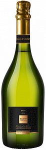 Белое Брют Игристое вино Toques & Clochers Cremant de Limoux Brut Black Label 2014 г. 0.75 л