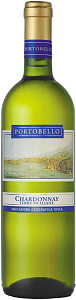 Белое Полусладкое Вино Portobello Chardonnay Terre Siciliane 0.75 л