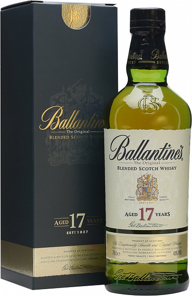Виски Ballantine's 17 Years Old 0.7 л Gift Box