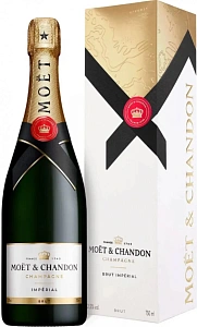 Белое Брют Шампанское Moet & Chandon Imperial 0.75 л Gift Box