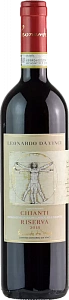 Красное Сухое Вино Leonardo da Vinci Chianti DOCG Riserva 0.75 л