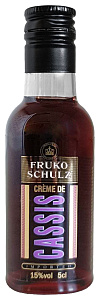 Ликер Fruko Schulz Creme de Cassis PET 0.05 л