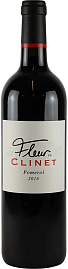 Вино Fleur de Clinet Pomerol AOC Chateau Clinet 2016 г. 0.75 л