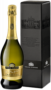 Белое Брют Игристое вино Villa Sandi Il Fresco Prosecco DOC 0.75 л Gift Box