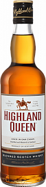 Виски Highland Queen Blended Scotch 0.5 л