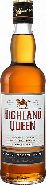 Виски Highland Queen Blended Scotch 0.5 л