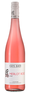 Розовое Полусухое Вино Hans Baer Merlot Rose 2019 г. 0.75 л