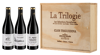 Вино Clos Triguedina Jean-Luc Baldes La Trilogie 0.75 л 3 шт.