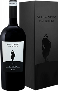 Красное Сухое Вино Alessandro dal Borro Organic 2015 г. 1.5 л Gift Box