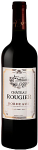 Красное Сухое Вино Chateau Rougier Rouge Bordeaux 0.75 л