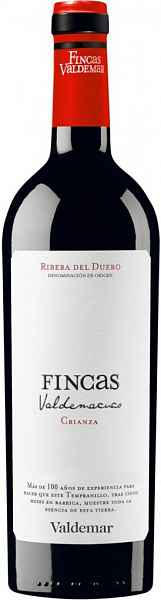 Вино Fincas Valdemacuco Crianza Ribera del Duero DO 2016 г. 0.75 л