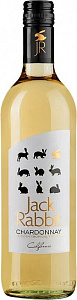 Белое Полусухое Вино Jack Rabbit Chardonnay 0.75 л