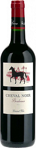 Красное Сухое Вино Cheval Noir Bordeaux AOC 0.75 л