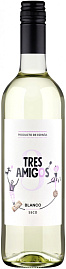 Вино Tres Amigos Blanco Seco 0.75 л