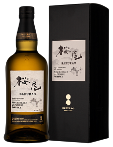 Виски Sakurao Single Malt 0.7 л в подарочной упаковке