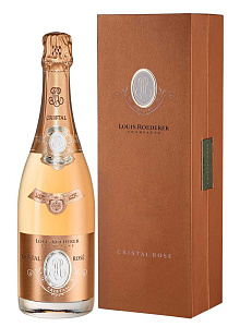 Розовое Брют Шампанское Louis Roederer Cristal Rose 2013 г. 0.75 л Gift Box
