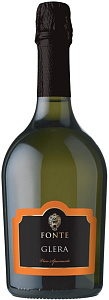 Белое Экстра драй Игристое вино Fonte Glera Spumante Extra Dry 0.75 л