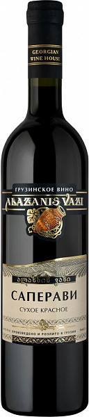 Вино Алазанис Вази Саперави 0.7 л